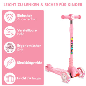 Faltbarer Dreirad-Kinderroller - Europebazar