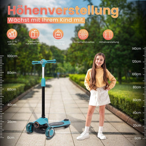 Habib Premium LED Scooter 3-Rad | Frontlicht & Leucht-Deck - HabibSport