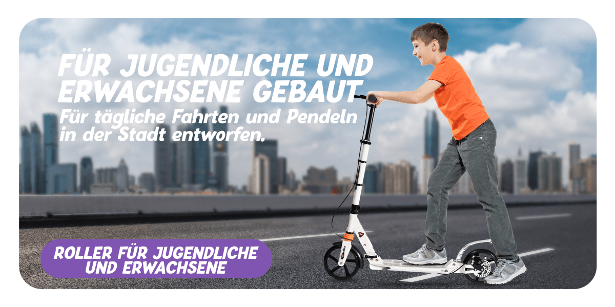 Scooter für Jugendliche & Erwachsene - Europebazar