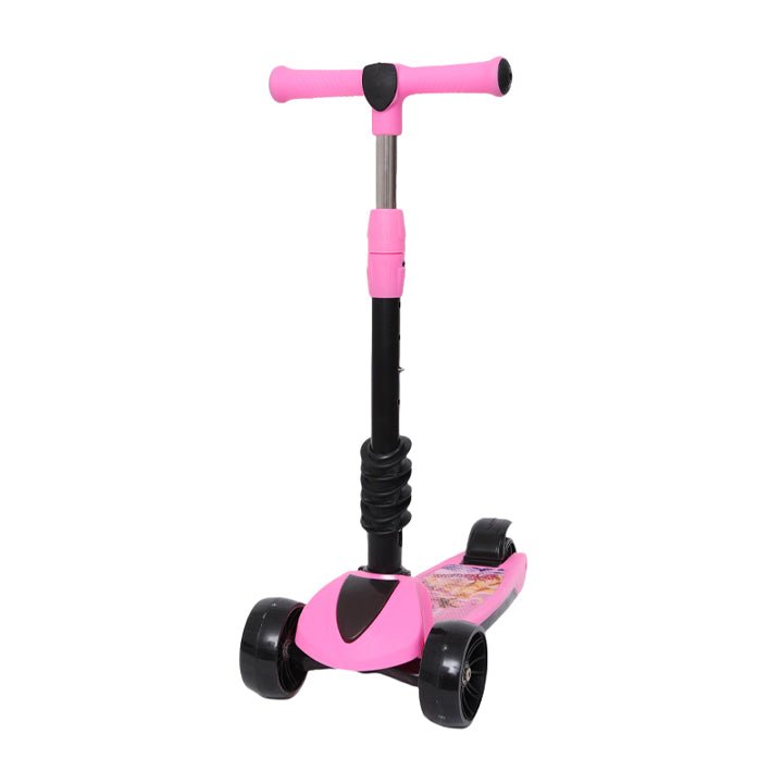 Habib 3 - Rad Kinderroller mit LED Rädern & Sitz | Faltbar Höhenverstellbar - HabibSport