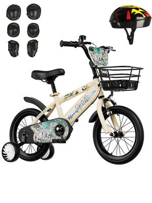 Habib Dino Jungenfahrrad 12" 14" 16" | Set mit Schutzpads & Pumpe - HabibSport