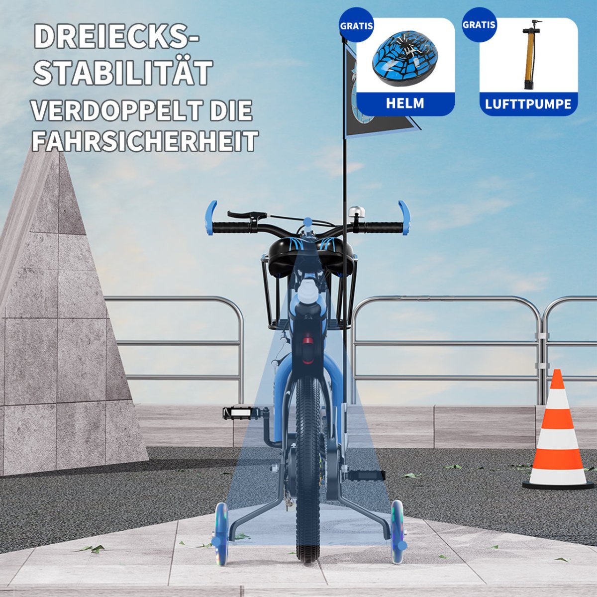 Habib Gruppe Mädchenfahrrad Komplettset – 12, 14 Oder 16 Zoll, Inkl. Luftpumpe & 6-teiligem Schutz-Set, Stabiler Karbonstahlrahmen, Duales Bremssystem, Wächst Mit (3–8 Jahre) Habib Gruppe Mädchenfahrrad Komplettset – 12, 14 Oder 16 Zoll, Inkl. Luftpumpe & 6-teiligem Schutz-Set, Stabiler Karbonstahlrahmen, Duales Bremssystem, Wächst Mit (3–8 Jahre)