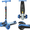 Habib Gruppe Train Scooter Kinderroller | 3 - Rad, LED - Licht & Faltbar - Europebazar