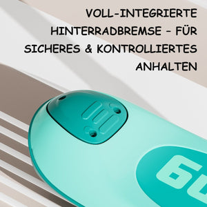 Habib Kinderroller 3-Rad mit LED Licht | Klappbar & Höhenverstellbar - HabibSport