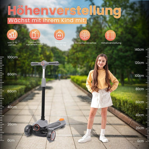 Habib Premium LED Scooter 3-Rad | Frontlicht &amp; Leucht-Deck - HabibSport