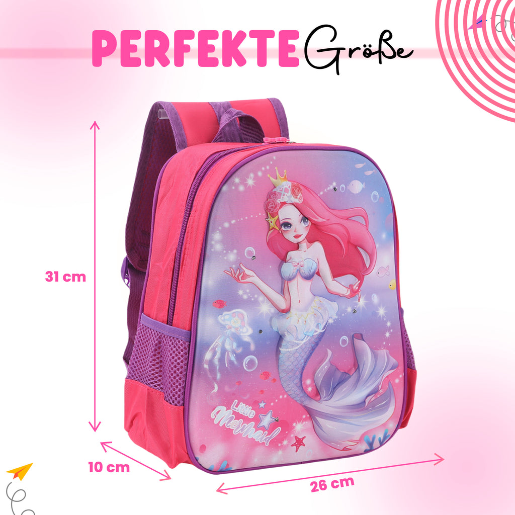 Schulrucksack Kinder Jungen mit LED Rucksack - kleine Kinder LeichtesSchulranzen