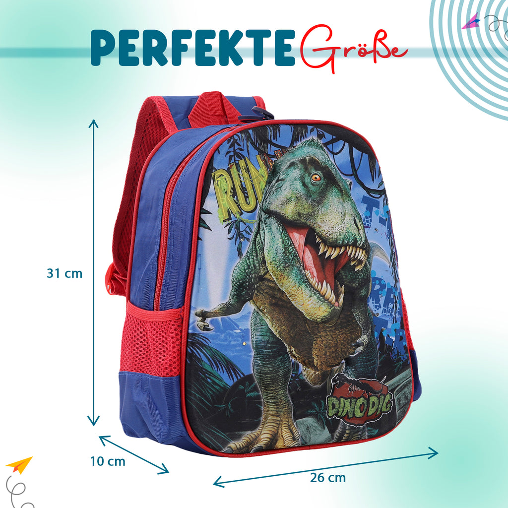 Schulrucksack Kinder Jungen mit LED Rucksack - kleine Kinder LeichtesSchulranzen