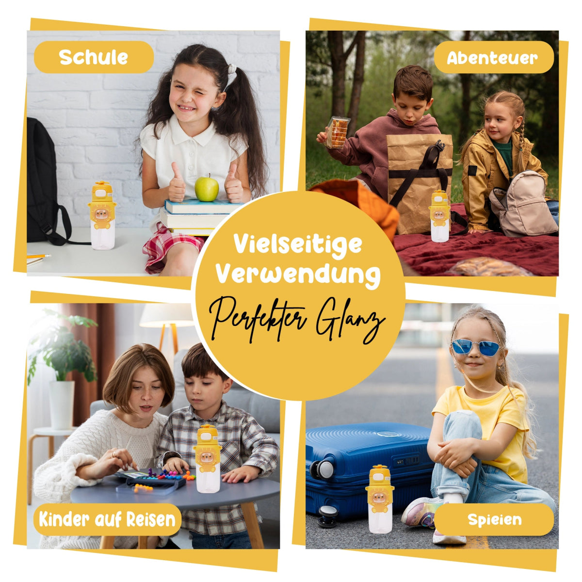 Kinder-Wasserflasche Tierförmige - Europebazar