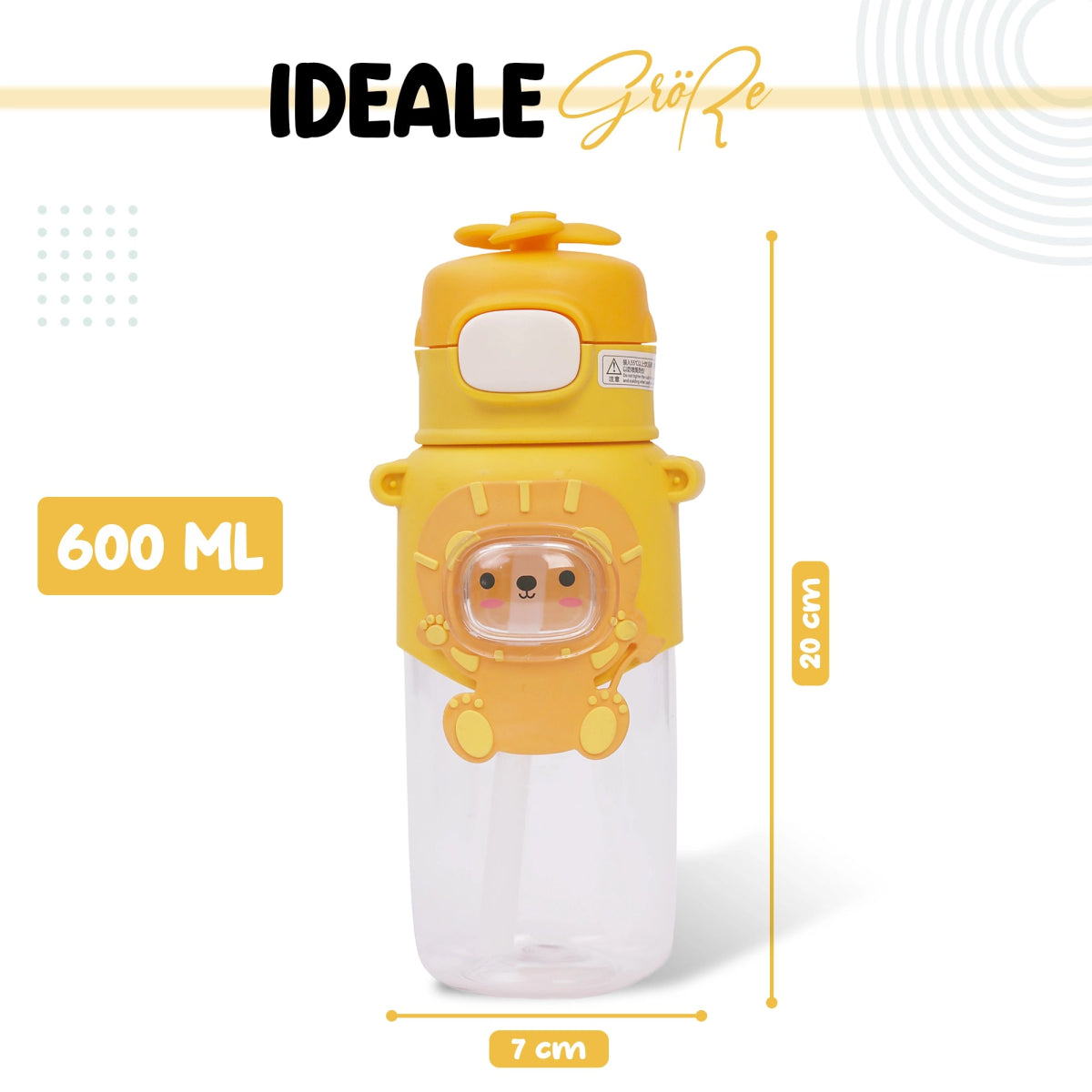 Kinder-Wasserflasche Tierförmige - Europebazar